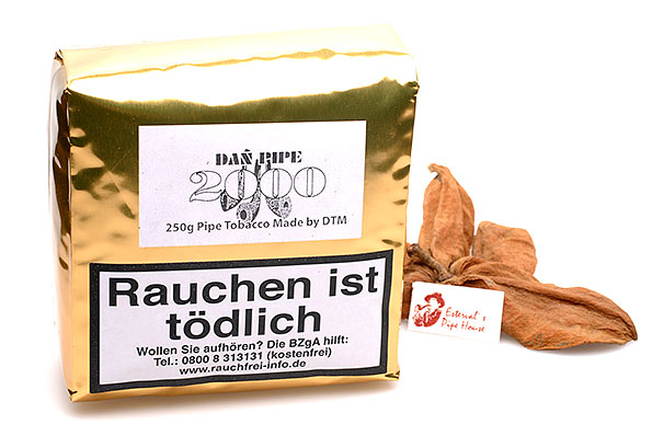 Dan Pipe 2000 Pipe tobacco 250g Economy Pack Dan Pipe 2000 Pipe tobacco 250g Economy Pack